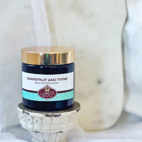 GRAPEFRUIT AND THYME scented water free, vegan non-greasy Body Butter Lotion