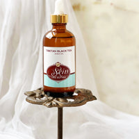 TIBETAN BLACK TEA - Scented Shea Oil - in 4oz bottles, skin moisturizer