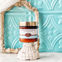 CHAMPAGNE AND PEONY scented waterfree silicone free Vegan Body Butter