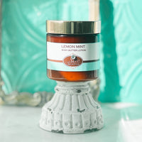 LEMON MINT scented waterfree silicone free Vegan Body Butter