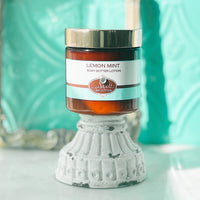 LEMON MINT scented waterfree silicone free Vegan Body Butter