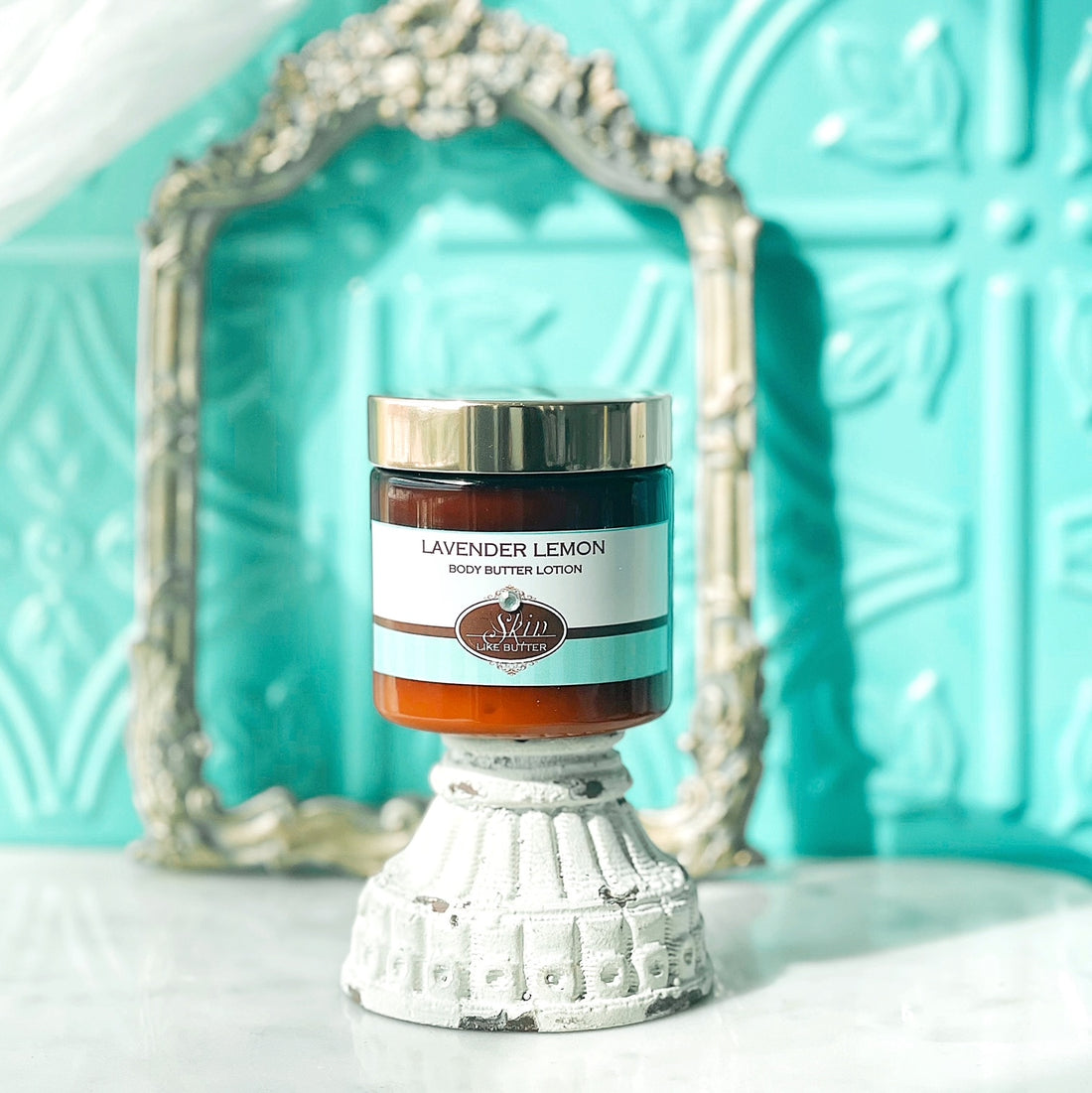 LAVENDER LEMON scented waterfree silicone free Vegan Body Butter