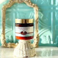 ORANGE PATCHOULI scented waterfree silicone free Vegan Body Butter