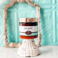 PINK AMBER scented waterfree silicone free Vegan Body Butter