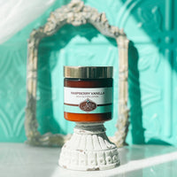 RASPBERRY VANILLA scented waterfree silicone free Vegan Body Butter