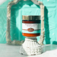 ROSEMARY LEMON scented waterfree silicone free Vegan Body Butter