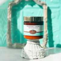 ROSEMARY LEMON scented waterfree silicone free Vegan Body Butter
