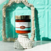 ROSE VANILLA scented waterfree silicone free Vegan Body Butter