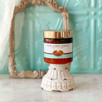 SWEET AMBER VANILLA scented waterfree silicone free Vegan Body Butter