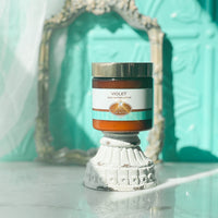 VIOLET scented waterfree silicone free Vegan Body Butter