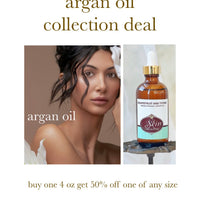 DUSTED PEONY SCENTED - Organic Virgin Moroccan Argan Oil