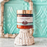 AMBER LAVENDER scented waterfree silicone free Vegan Body Butter