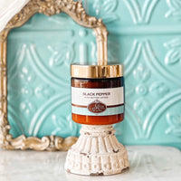 BLACK PEPPER scented water free silicone free Vegan Body Butter