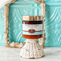 COFFEE ICE CREAM scented waterfree silicone free Vegan Body Butter