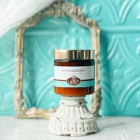 EXOTIC COCONUT scented waterfree silicone free Vegan Body Butter