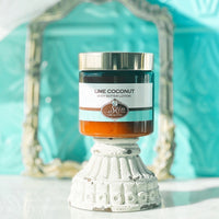 LIME COCONUT scented waterfree silicone free Vegan Body Butter