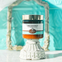 LIME COCONUT scented waterfree silicone free Vegan Body Butter
