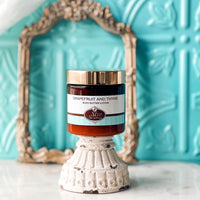 GRAPEFRUIT AND THYME scented waterfree silicone free Vegan Body Butter ~ Spring Treasure 30% off