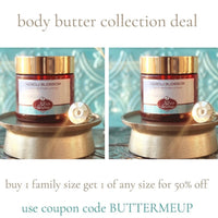 THROW BLANKET scented waterfree silicone free Vegan Body Butter
