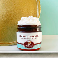 CARAMEL POPPED scented waterfree silicone free Vegan Body Butter