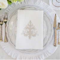 Skin Like Butter & Co ~ Statement Pieces for your TEA ~ by Arte Italica & Crown Linen Designs