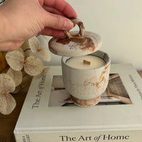 Skin Like Butter & Co LUX CANDLES - FANCY CONCRETE SOY CANDLES