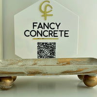 Skin Like Butter & Co boutique - Fancy Concrete Soap Dish, Sponge Caddy, Bath accessories tray