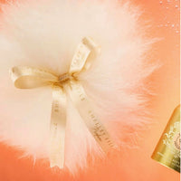 SKIN LIKE BUTTER & CO ~ LIFESTYLE - Shelley Kyle Powder Puff & Crystal Powder puff dish