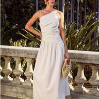 SKIN LIKE BUTTER & CO ~ LIFESTYLE - EASY ELEGANCE Essential Cream Linen Sundress