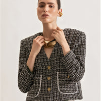 SKIN LIKE BUTTER & CO ~ LIFESTYLE - EASY ELEGANCE Essential Tweed Jacket