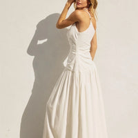 SKIN LIKE BUTTER & CO ~ LIFESTYLE - EASY ELEGANCE Essential Cream Linen Sundress