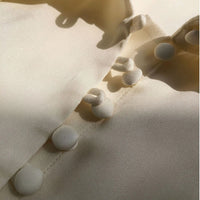 SKIN LIKE BUTTER & CO ~ LIFESTYLE - EASY ELEGANCE Essential Cream Silk Collared Shirt