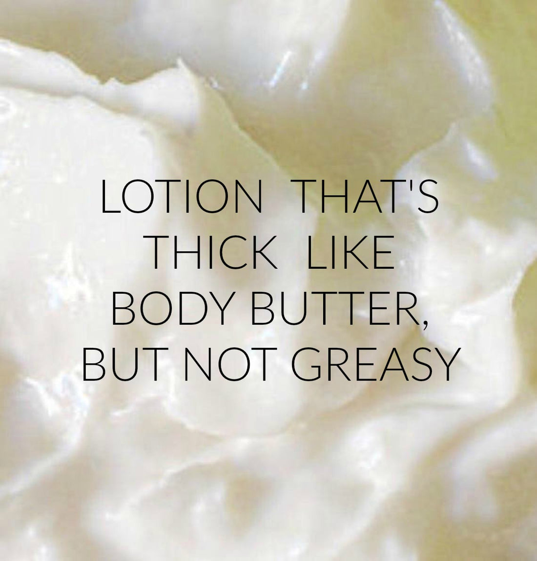 ALOE VERA scented waterfree silicone free Vegan Body Butter