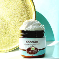 COCONUT SHREDS scented waterfree silicone free Vegan Body Butter