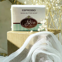 ESPRESSO- Skin Like Butter - Shea Butter 4 oz Soap Bar