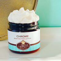 CHROME scented water free Vegan Body Butter in 2oz, 4oz, 8oz, or 16 oz jars