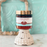 ALMOND COCONUT scented water free silicone free Vegan Body Butter