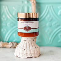ASPEN MORNING scented waterfree silicone free Vegan Body Butter - FALL TREASURE CHEST save 30%