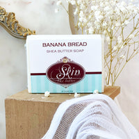 BANANA BREAD - Skin Like Butter - Shea Butter 4 oz Soap Bar