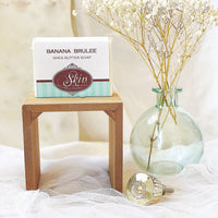 BANANA BRULEE - Skin Like Butter - Shea Butter 4 oz Soap Bar