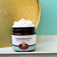 POMEGRANATE PATCHOULI scented waterfree silicone free Vegan Body Butter