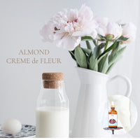 ALMOND CREME DE FLEUR - Scented Shea Oil - in 4 oz bottles, highly moisturizing