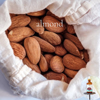 ALMOND Scented Shea Oil - Vegan Silicone Free Body Oil - FALL TREASURE CHEST save 30%