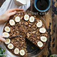 BANANA WALNUT CAKE Scented Shea Oil - highly moisturizing silicone free