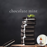 CHOCOLATE MINT - Scented Shea Oil -Vegan Silicone Free Body Oil