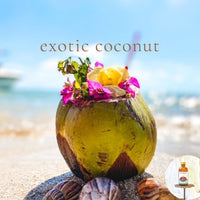 EXOTIC COCONUT scented Shea Body Oil -best seller!!! , highly moisturizing