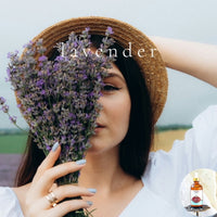 LAVENDER - Scented Shea Butter Non-greasy Body Oil - intense all day moisture
