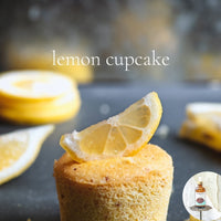 LEMON CUPCAKE - Scented Shea Butter Non-greasy Body Oil - intense all day moisture