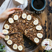 BANANA WALNUT CAKE - Skin Like Butter - Shea Butter 4 oz Soap Bar