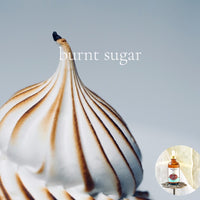 BURNT SUGAR - Scented Shea Oil -Vegan Silicone Free Body Oil